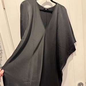 Universal Standard Black Satin Tunic Dress 22/24